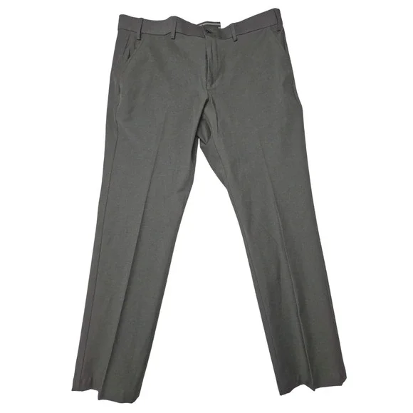 Michael Kors Dress Pants Mens 36x29 Army Green‎ Major Straight Leg Stretch NWT - Picture 2 of 6